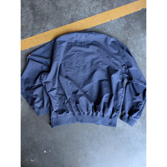 Vintage Nike Team Center Swoosh Boston Red Sox Pullover Windbreaker Sz M Blue - Picture 8 of 9